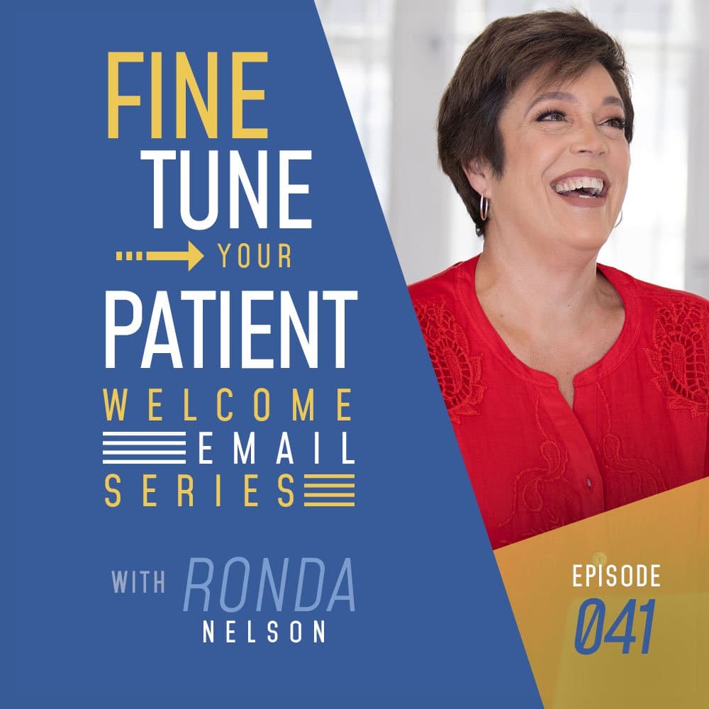 Fine Tune Welcome Email - Ronda Nelson