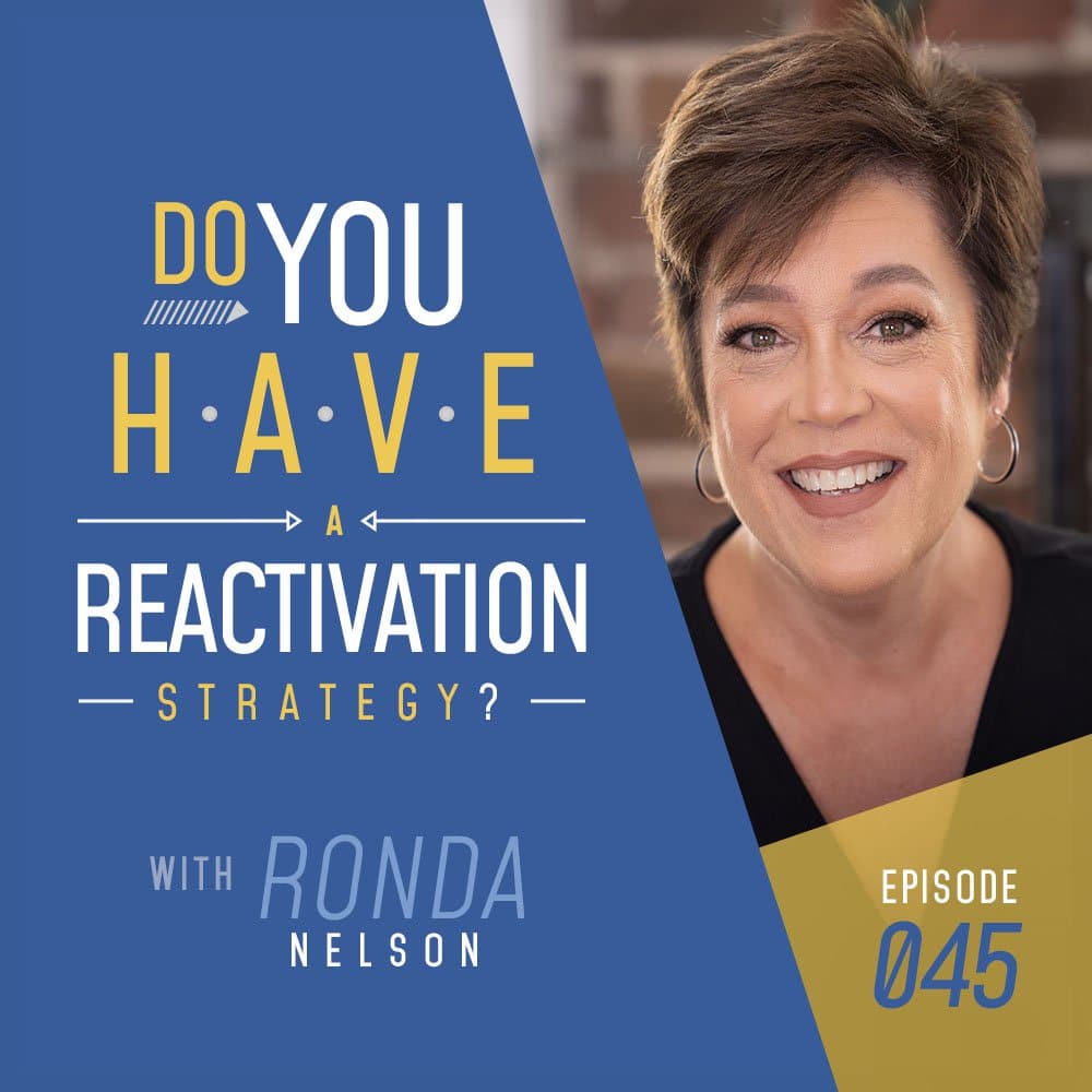 Reactivation Strategy - Ronda Nelson