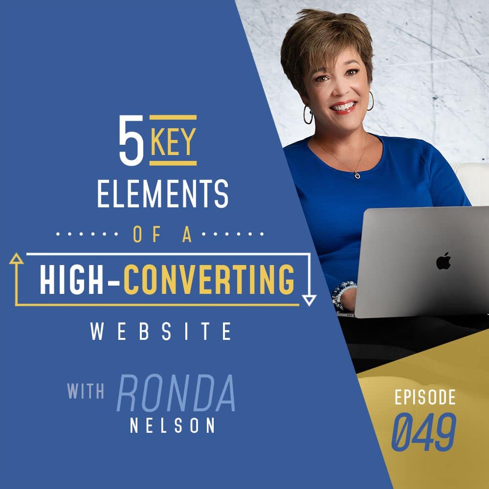 High-converting Website Ronda Nelson