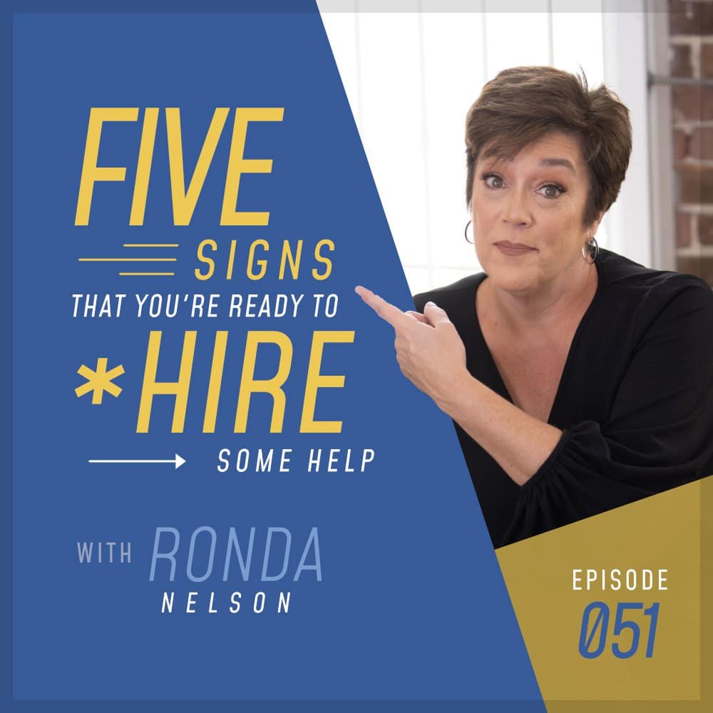Hire Some Help Ronda Nelson