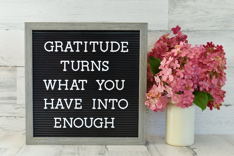 how to build a wellness practice using gratitude