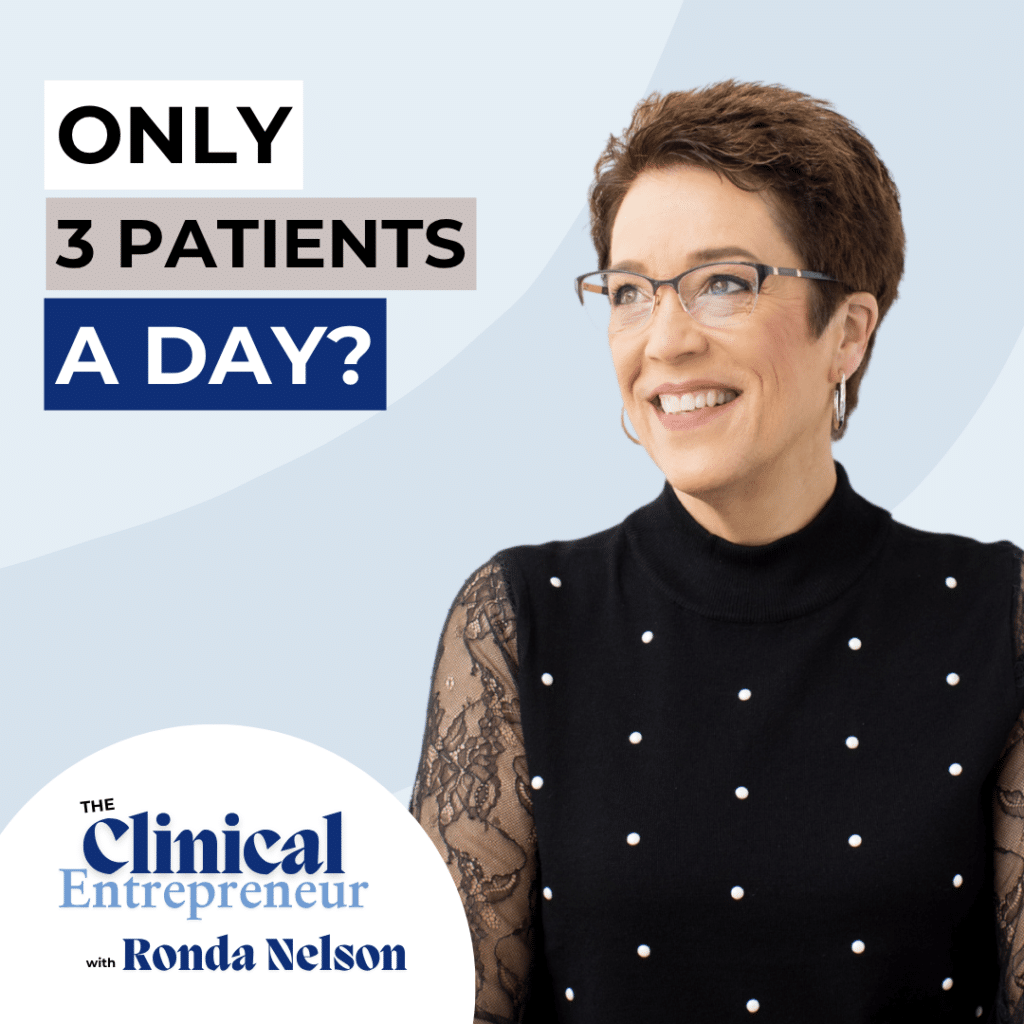 Episode image for how many patients you need to be profitable, built around three numbers and one simple equation for setting a weekly patient goal.